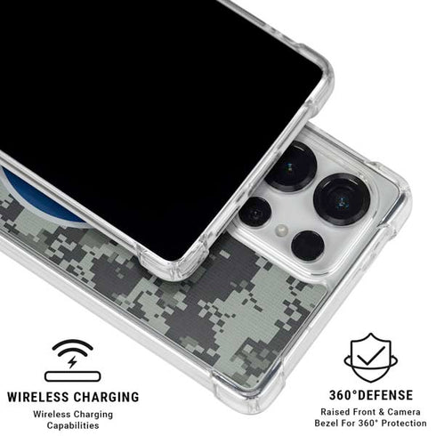 NHL Winnipeg Jets Camo Galaxy S25 Ultra Clear Case